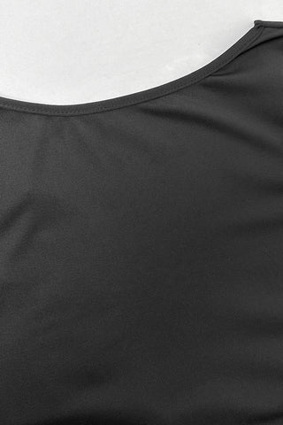 Chic Cut-Out Long Sleeve Top