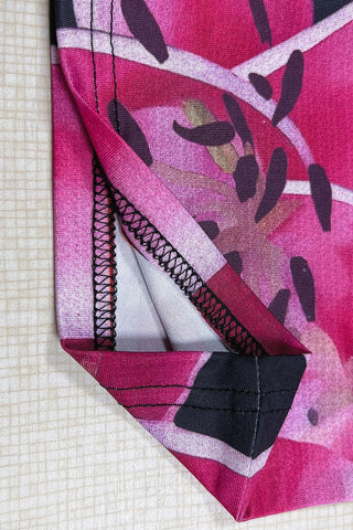 Bold Floral Print Sundress