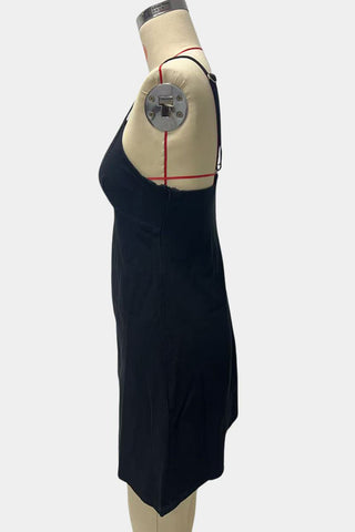 Sleeveless Denim Mini Dress