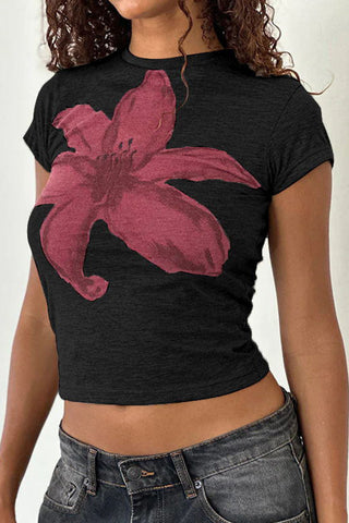 Graphic Floral T-Shirt