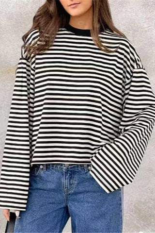 Striped Long Sleeve T-Shirt