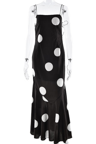 Polka Dot Spaghetti Strap Dress