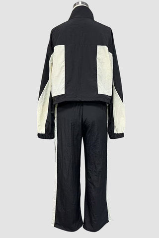 Sporty Track Pants Set