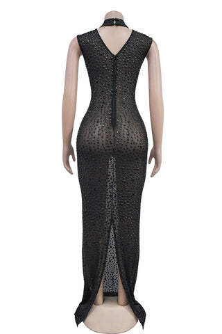 Elegant Beaded Night Out Dress