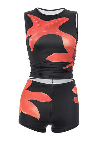 Floral Tank & Shorts Set