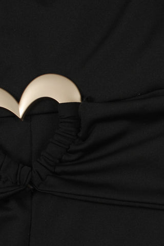 Heart Cut-Out Jumpsuit