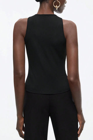 Cut-Out Detail Tank Top