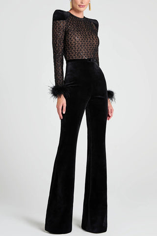 Chic Patterned Jumpsuit