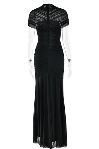Elegant Cutout Evening Dress