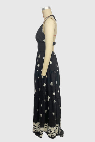 Floral Tiered Maxi Dress