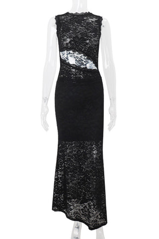 Elegant Lace Skirt Set Ensemble