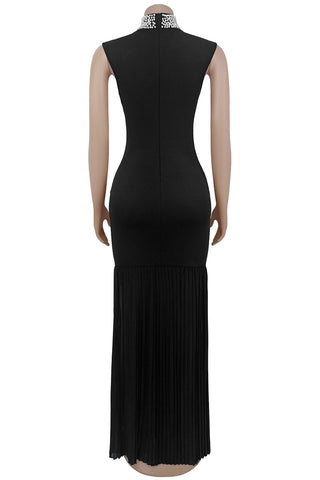 Sleeveless Long Casual Dress