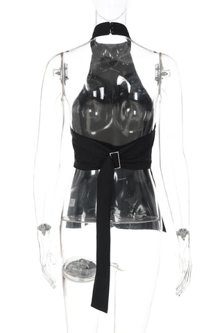 Sleeveless Halter Neck Camisole