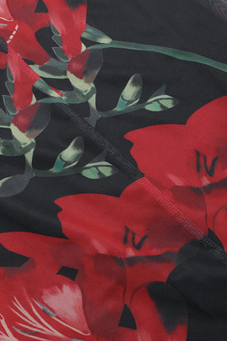 Floral Print Spaghetti Strap Sundress