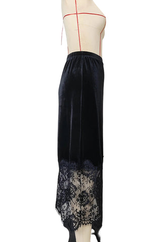 Lace-Trim Skirt