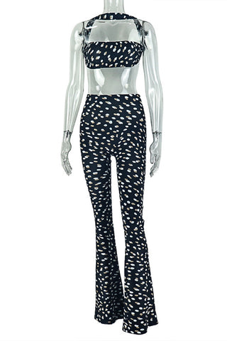 Stylish Printed Pants Set