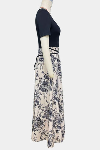 Floral Detail Maxi Dress