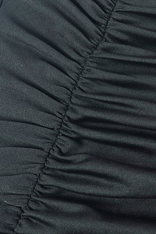 One-Shoulder Ruffle Top and Skirt Set