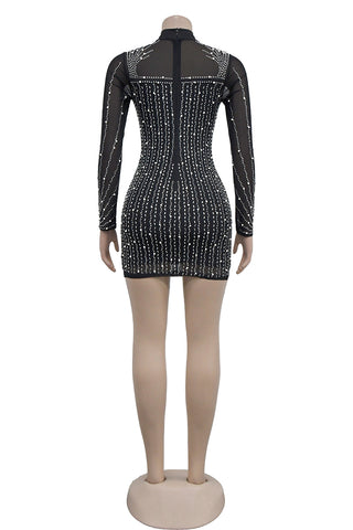 Embellished Night Out Mini Dress