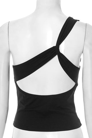 Asymmetrical One-Shoulder Camisole