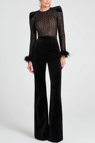Chic Patterned Jumpsuit