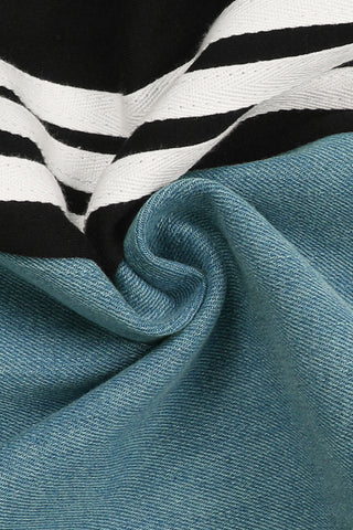 Striped Casual Two-Piece Pants Set