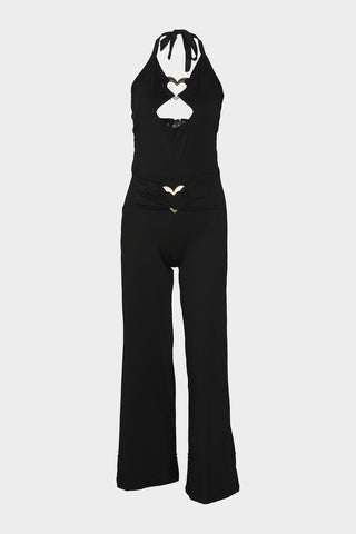 Heart Cut-Out Jumpsuit