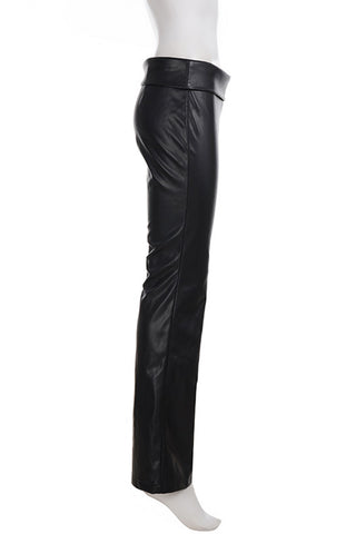 Sleek Flared-Leg Casual Pants