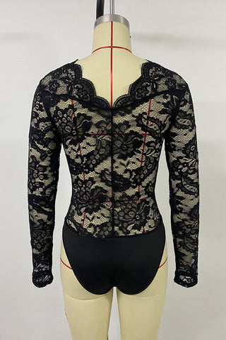 Lace Elegance Bodysuit