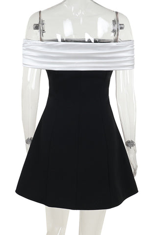 Chic Off-Shoulder Evening Dress