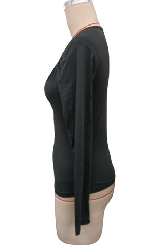 Elegant Asymmetrical Neckline Top