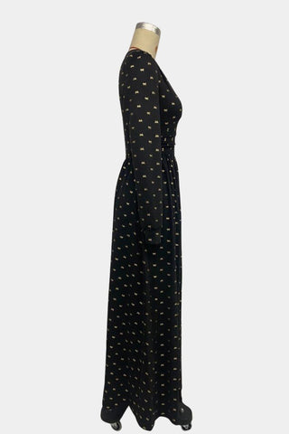 Long Sleeve Maxi Casual Dress