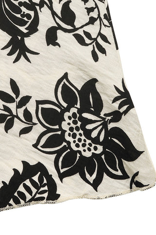 Elegant Floral Print Dress