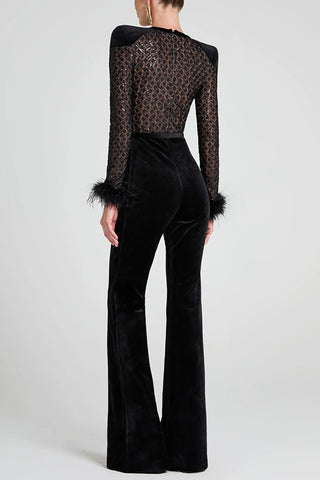 Chic Patterned Jumpsuit