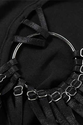 Strappy Cutout Midi Dress