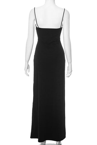 Strappy Cutout Evening Gown