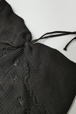 Halter Knit Casual Set