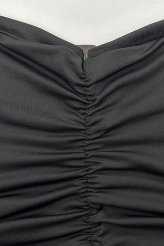 Strapless Buckle Dress