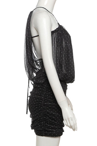 Halter Polka Dot Sundress