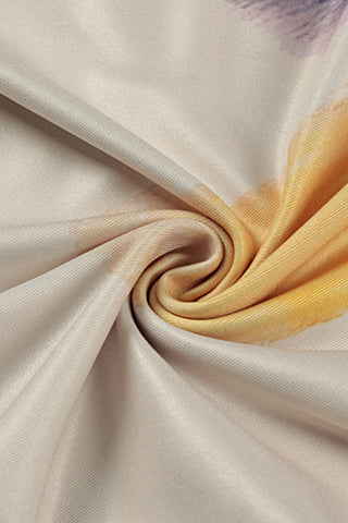 Artistic Halter Casual Dress