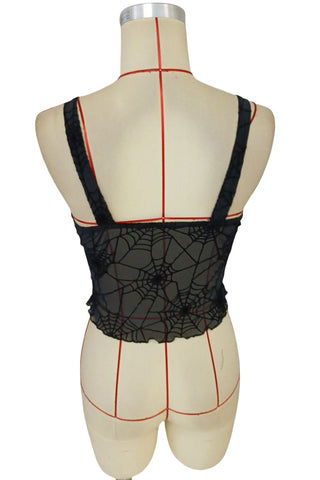 Spider Web Patterned Camisole
