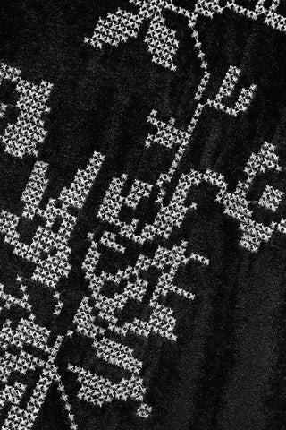 Patterned Open-Front Shacket