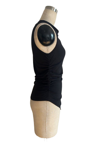 Asymmetric Ring-Detail Tank Top