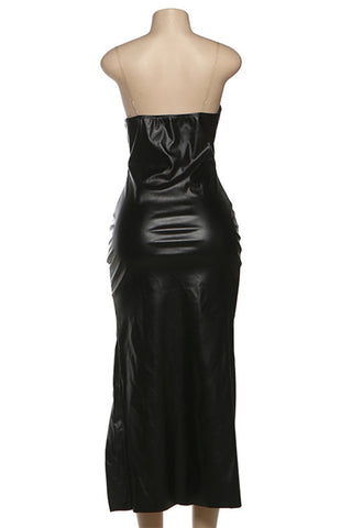 Sleek Strappy Casual Dress