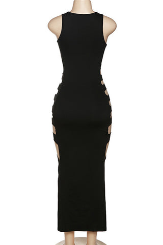 Sleeveless Cut-Out Dress