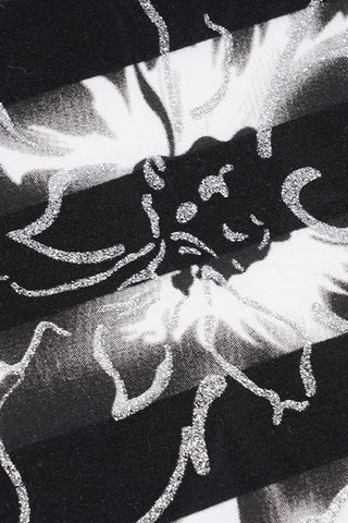 Off-Shoulder Striped T-Shirt