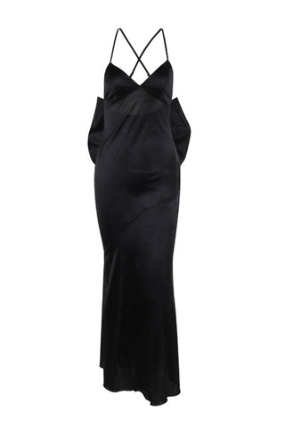 Elegant Spaghetti Strap Evening Dress