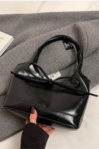 Stylish Bow Accent Handbag