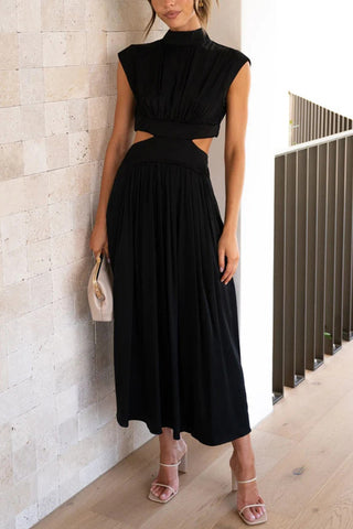 Elegant Backless Maxi Dress