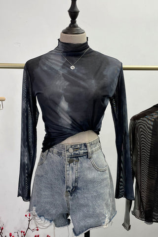 Graphic Long Sleeve Top